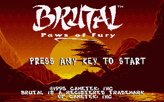 Brutal - Paws of Fury — sstitle (EU)