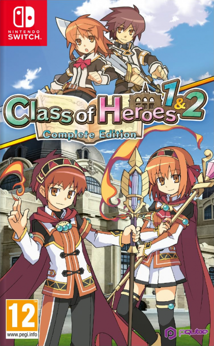 Class of Heroes 1&2 box art