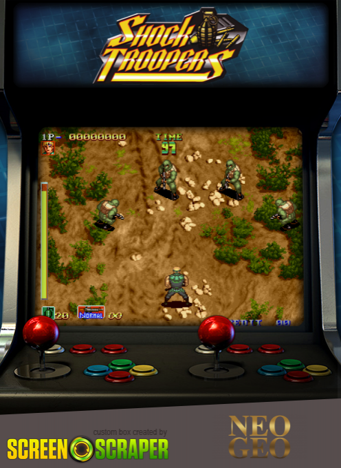 Shock Troopers — box-2D (SS)