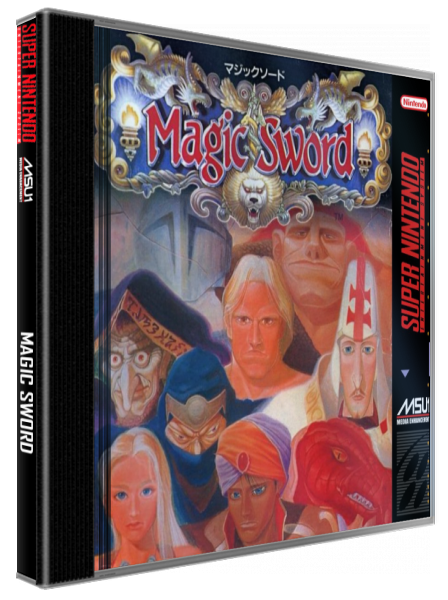 Magic Sword — box-3D (US)