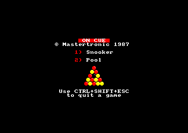 On Cue — sstitle (EU)