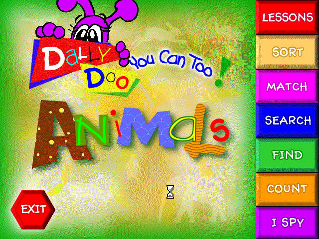 Dally Doo You Can Too! Animals — sstitle (WOR)
