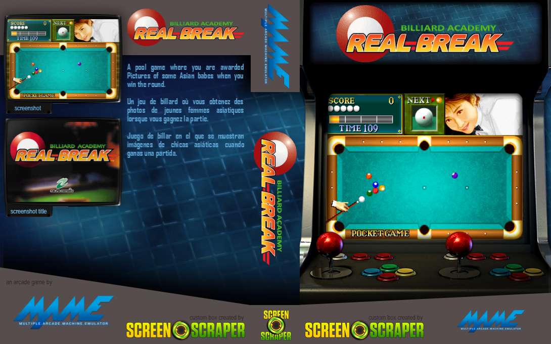 Billiard Academy Real Break — box-texture (SS)