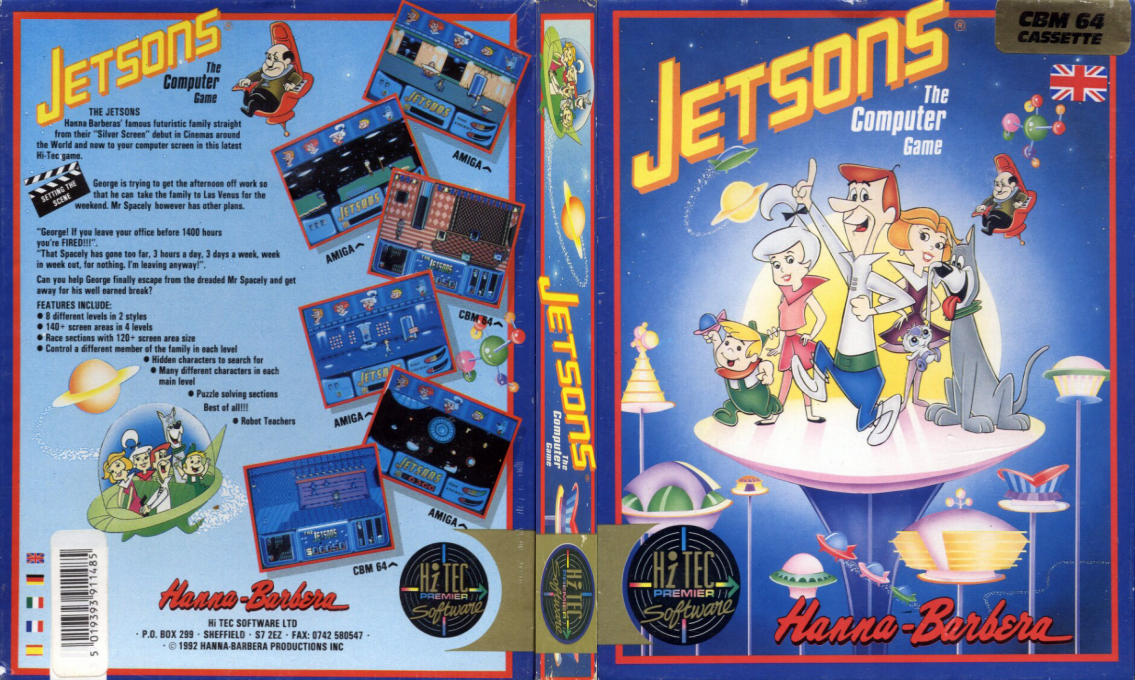 Jetsons - The Computer Game — box-texture (EU)