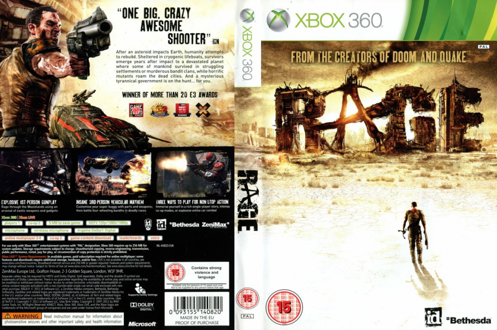 Rage — box-texture (EU)
