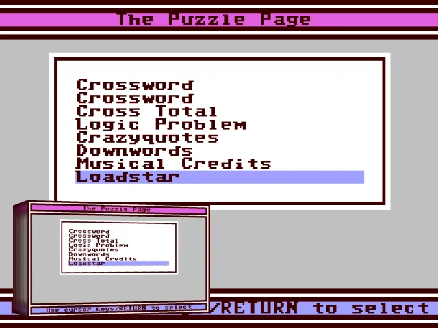 The Puzzle Page #067 — mixrbv2 (WOR)