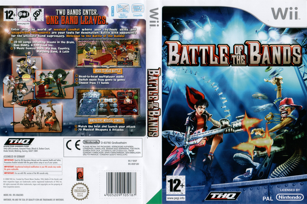 Battle of the Bands — box-texture (EU)