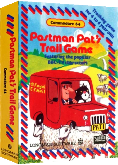 Postman Pat's Trail Game — box-3D (EU)