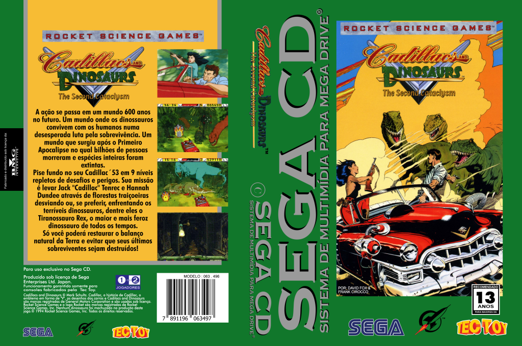 Cadillacs and Dinosaurs - The Second Cataclysm — box-texture (BR)