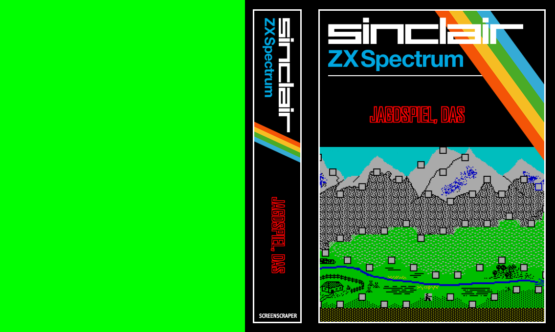 Jagdspiel, Das — box-texture (SS)