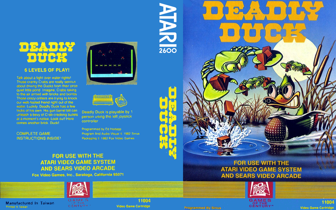 Deadly Duck — box-texture (US)