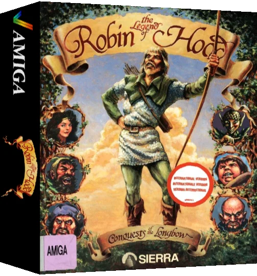 Legend of Robin Hood, The - Conquests of the Longbow — box-3D (WOR)