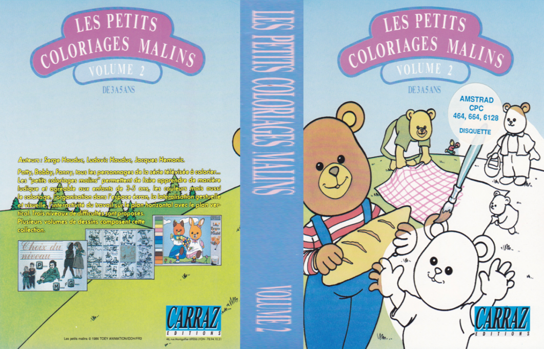 Coloriage - Les Petits Malins 2 — box-texture (FR)