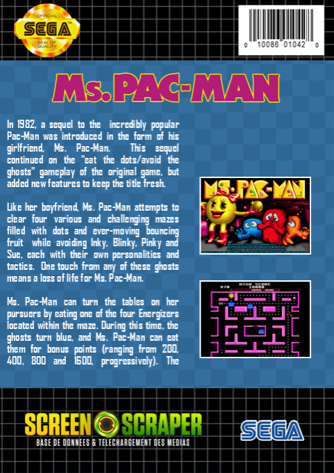 Ms. Pac-man — box-2D-back (SS)