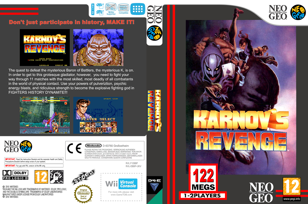 Karnov's Revenge — box-texture (EU)