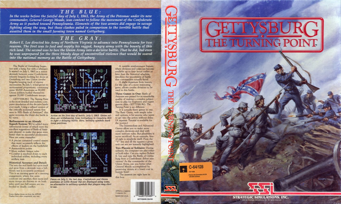 Gettysburg - The Turning Point — box-texture (US)