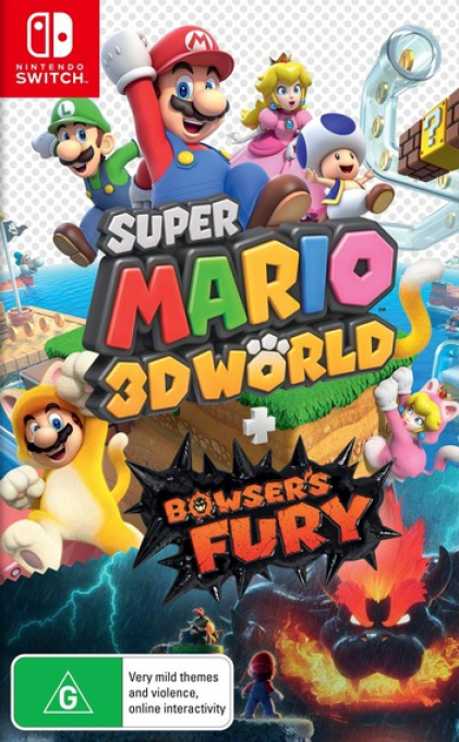 Super Mario 3D World Bowser's Fury — box-2D (AU)
