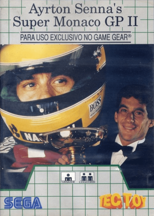 Ayrton Senna's Super Monaco GP II — box-2D (BR)