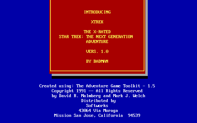Xtrek box art