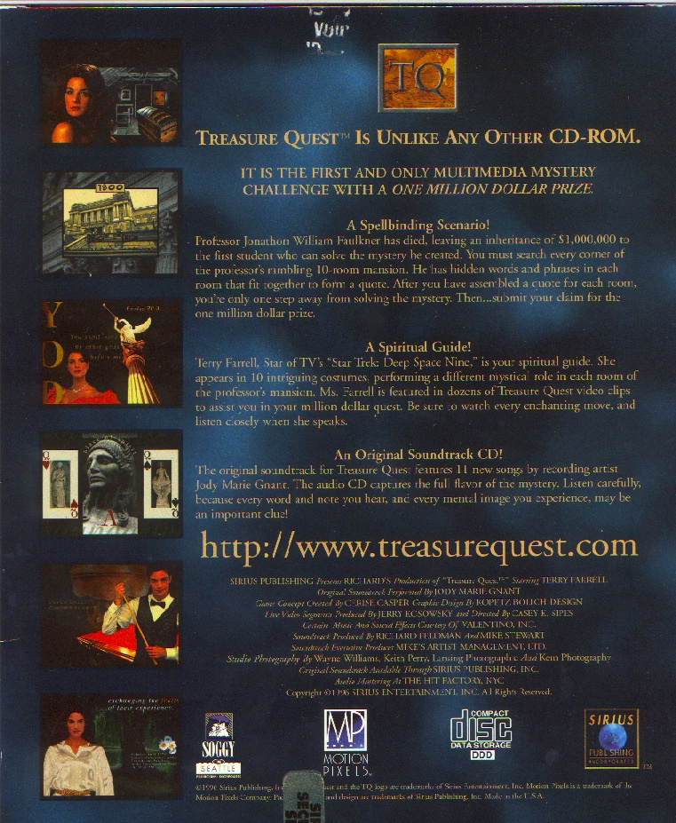 Treasure Quest — box-2D-back (WOR)