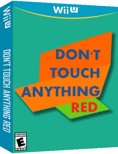 Don't Touch Anything Red — box-3D (US)