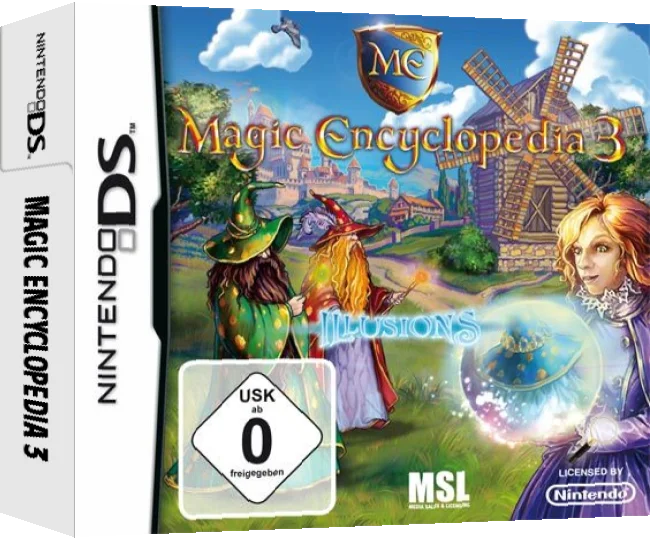 Magic Encyclopedia 3 - Illusions — box-3D (EU)