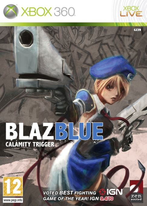 BlazBlue - Calamity Trigger — box-2D (EU)