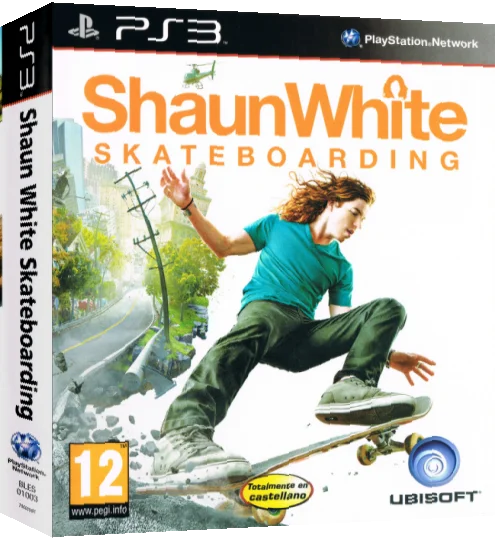 Shaun White Skateboarding — box-3D (SP)