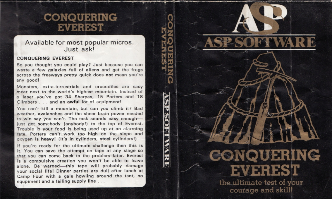 Conquering Everest — box-texture (WOR)