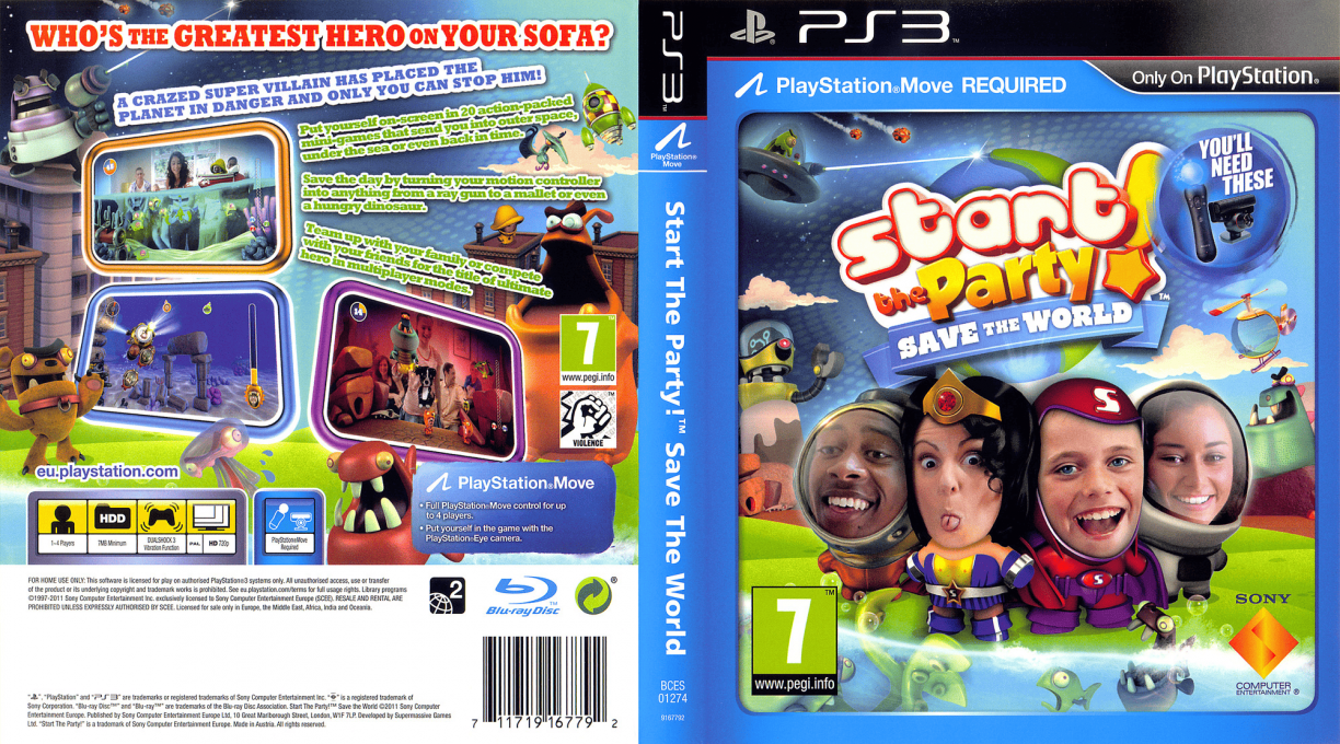 Start the Party! Save the World — box-texture (EU)