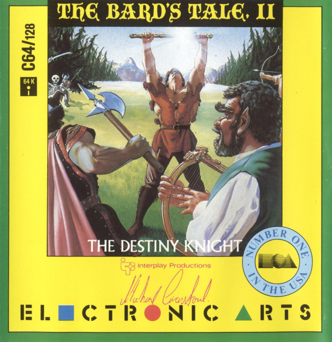 Bard's Tale 2 - The Destiny Knight, The — box-2D (EU)