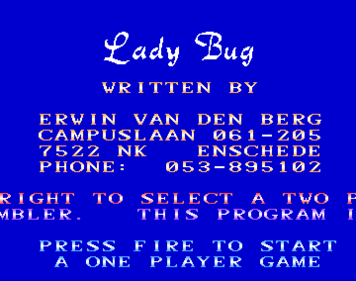 Lady Bug — sstitle (WOR)