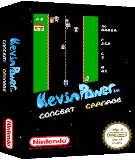 Kevin Power in Concert Carnage — box-3D (SS)