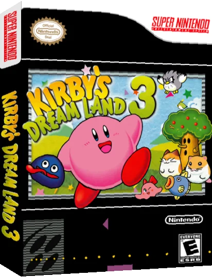 Kirby's Dream Land 3 — box-3D (US)