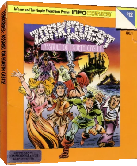 ZorkQuest - Assault on Egreth Castle — box-3D (US)