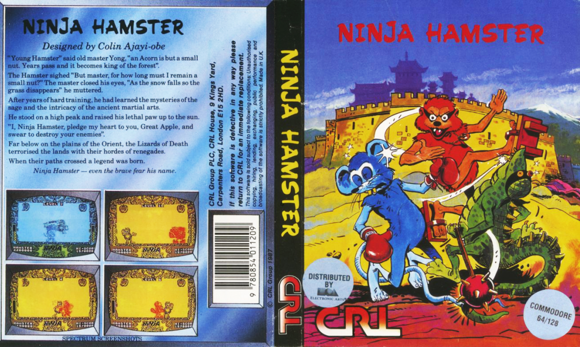 Ninja Hamster — box-texture (EU)