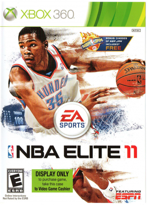 NBA Elite 11 box art