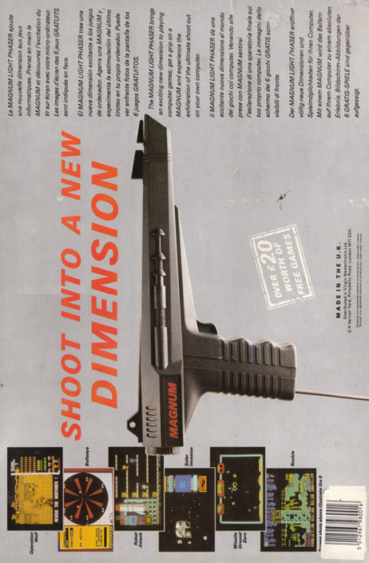 Magnum Light Phaser — box-2D-back (EU)