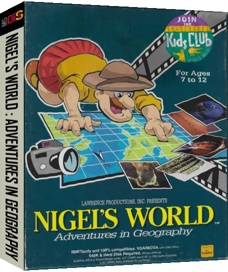 Nigel's World - Adventures in Geography — box-3D (US)