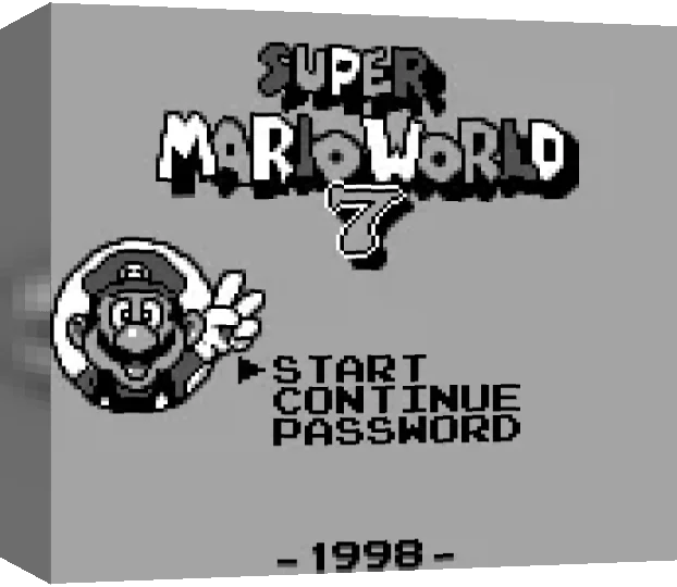 Super Mario World 7 — box-3D (TW)