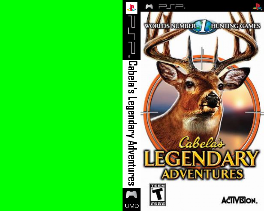 Cabela's Legendary Adventures — box-texture (US)