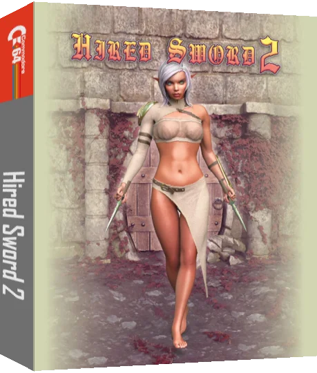 Hired Sword 2 — box-3D (CUS)
