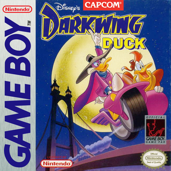 Disney's Darkwing Duck box art
