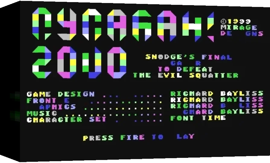 Nyaaaah! 2000 — box-3D (WOR)