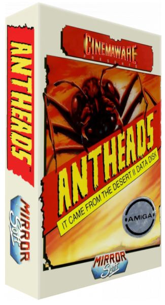Antheads - It Came from the Desert II Data Disk — box-3D (EU)