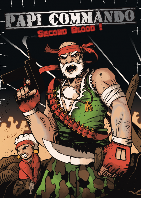 Papi Commando : Second Blood box art