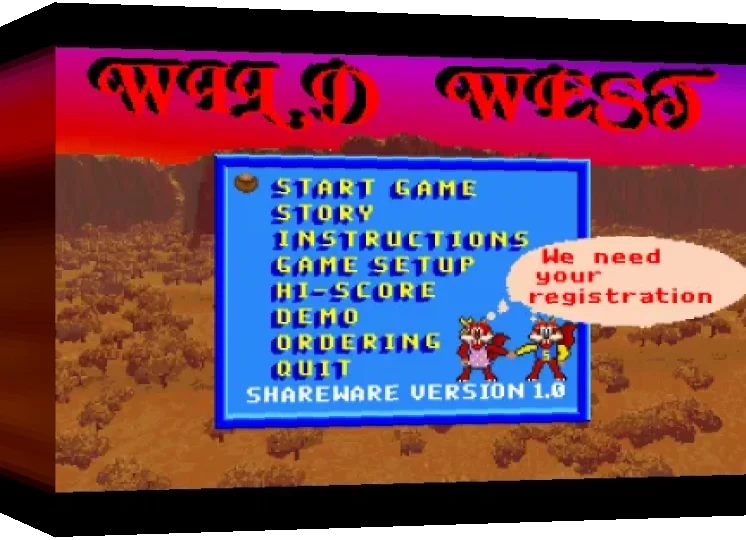 Skunny : In The Wild West — box-3D (WOR)