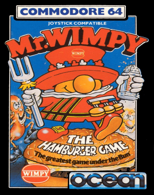 Mr. Wimpy : The Hamburger Game box art