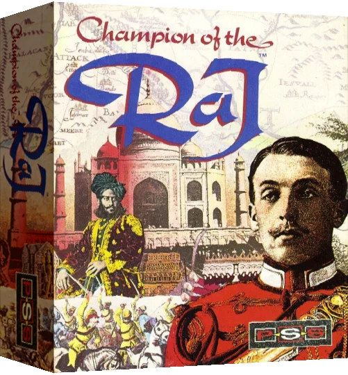 Champion of the Raj — box-3D (EU)