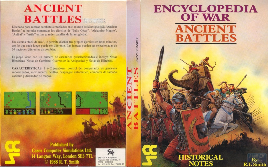 Encyclopedia Of War - Ancient Battles — box-texture (SP)
